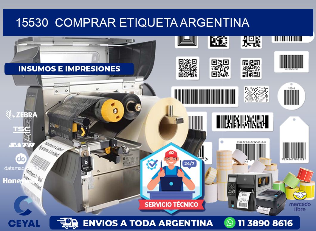 15530  COMPRAR ETIQUETA ARGENTINA