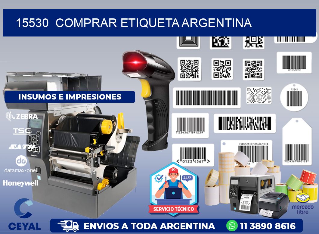 15530  COMPRAR ETIQUETA ARGENTINA