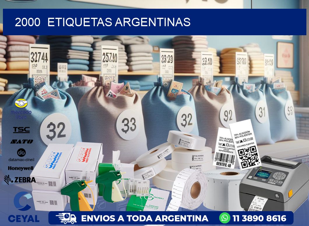 2000  ETIQUETAS ARGENTINAS