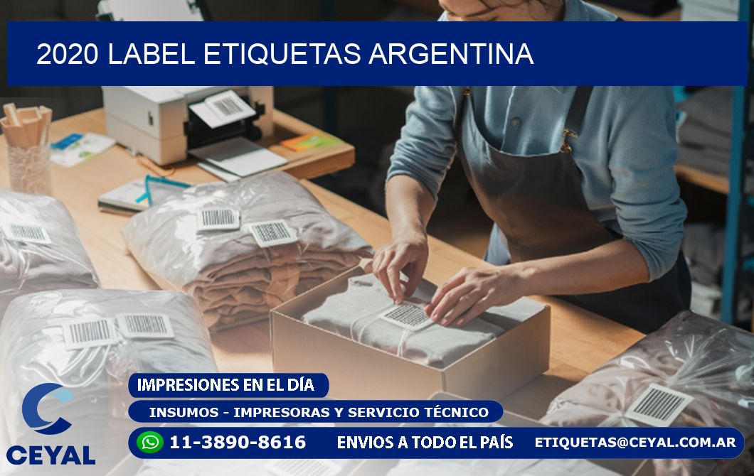 2020 LABEL ETIQUETAS ARGENTINA