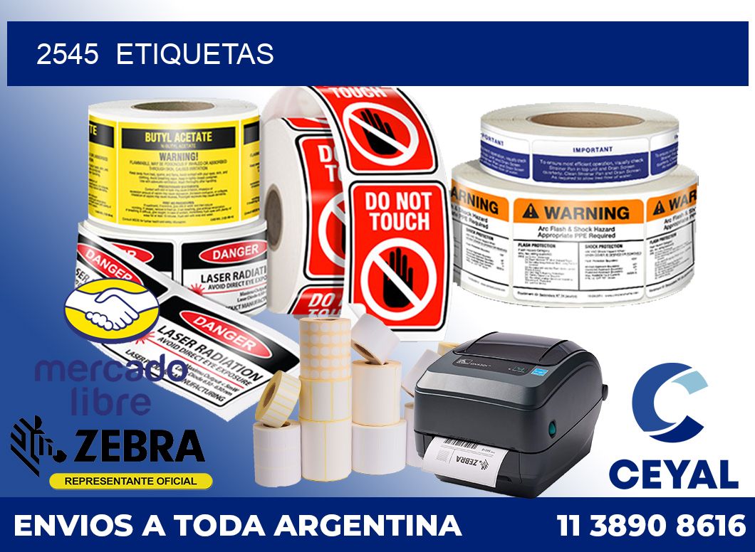 2545  ETIQUETAS