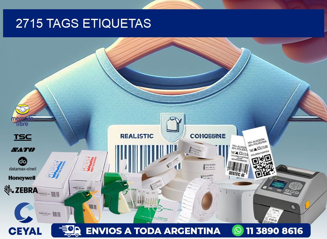 2715 TAGS ETIQUETAS