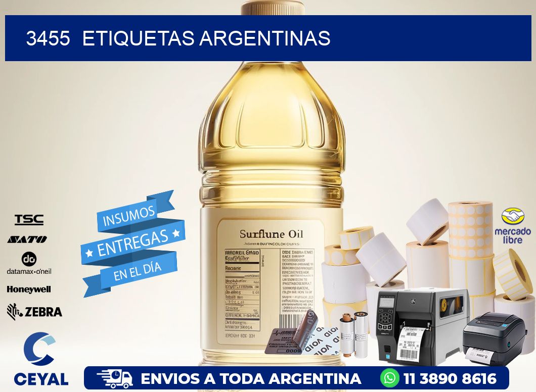 3455  ETIQUETAS ARGENTINAS
