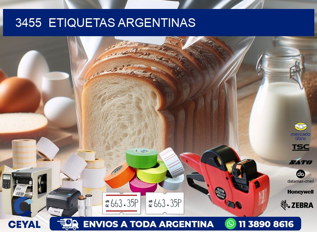3455  ETIQUETAS ARGENTINAS