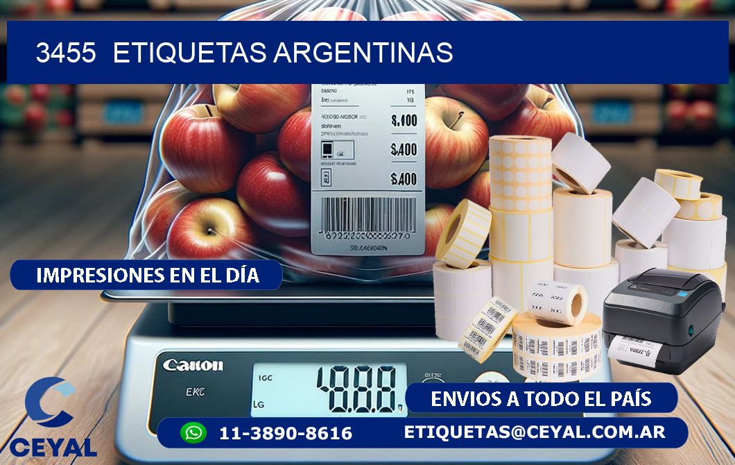 3455  ETIQUETAS ARGENTINAS