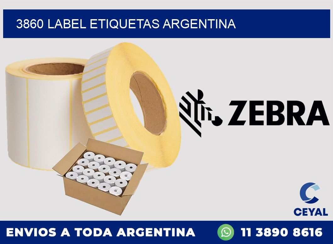 3860 LABEL ETIQUETAS ARGENTINA