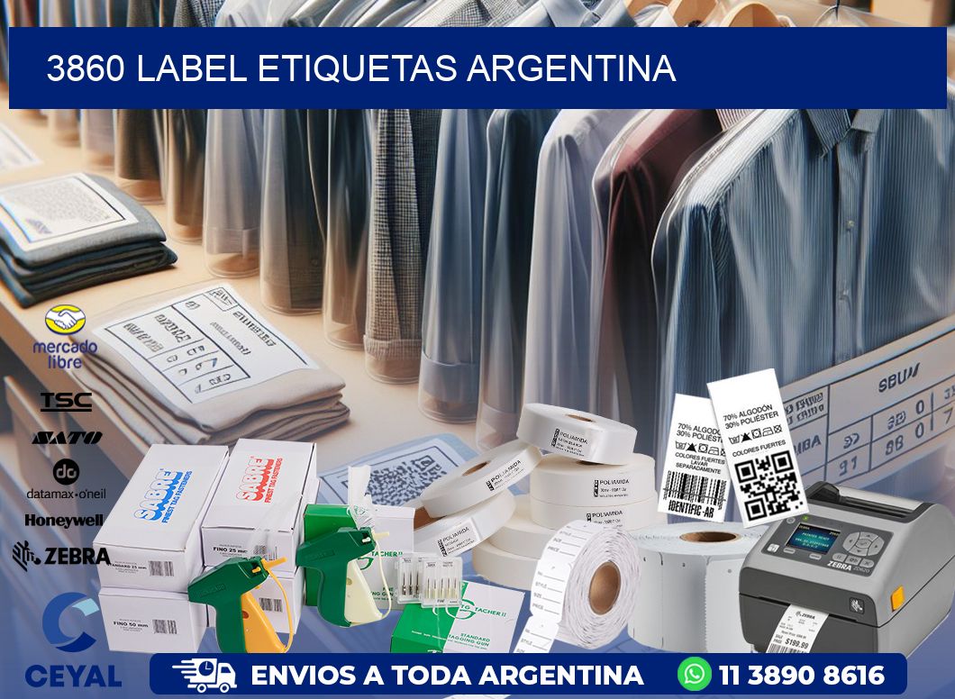 3860 LABEL ETIQUETAS ARGENTINA