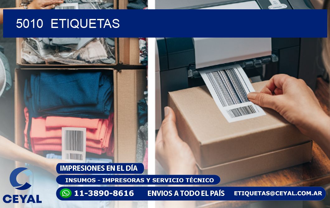 5010  ETIQUETAS
