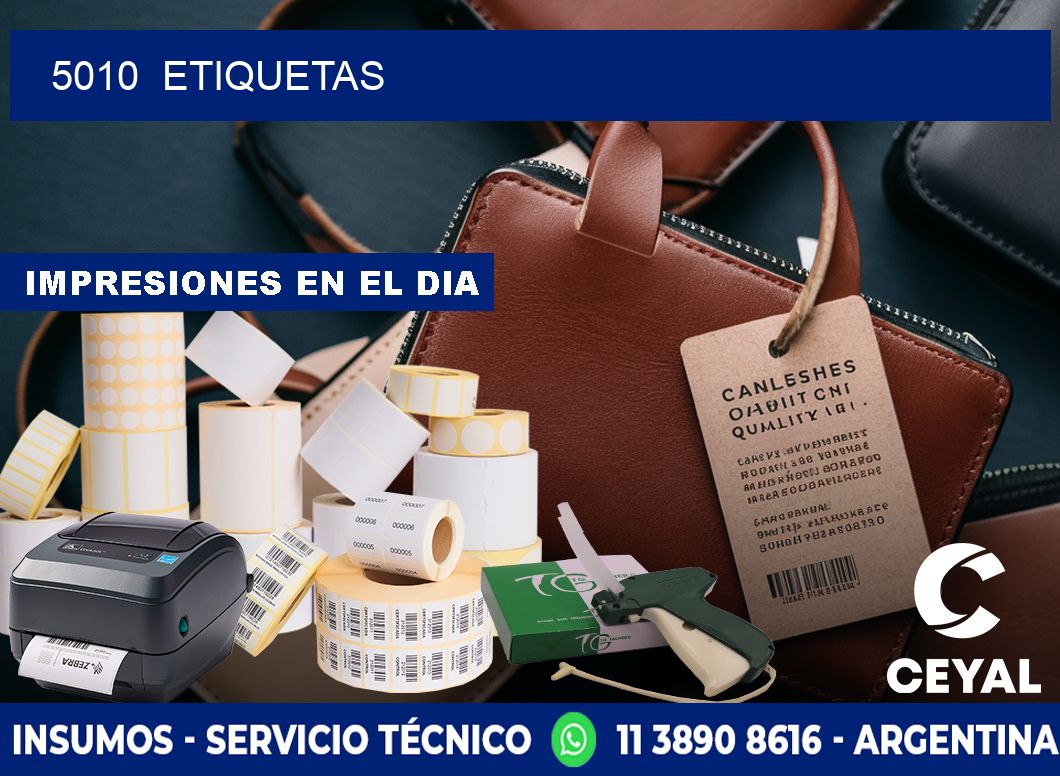 5010  ETIQUETAS