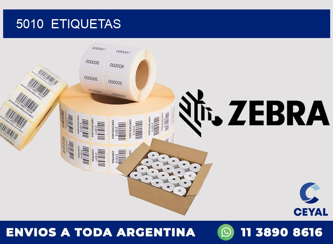 5010  ETIQUETAS