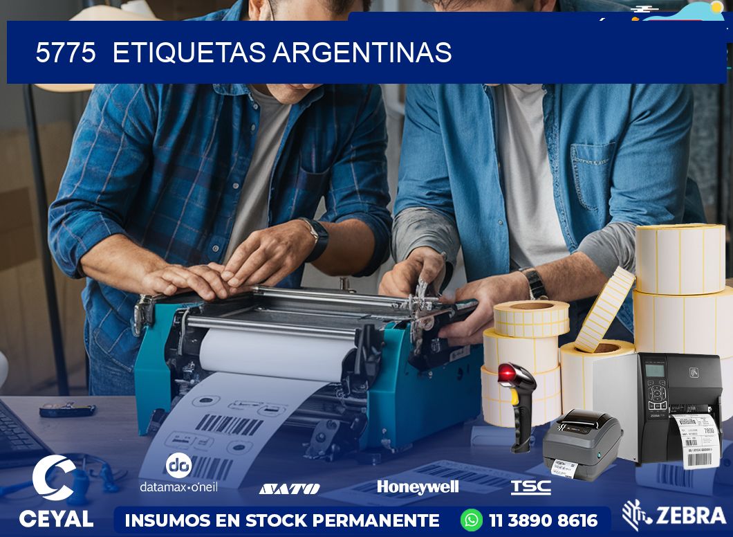 5775  ETIQUETAS ARGENTINAS