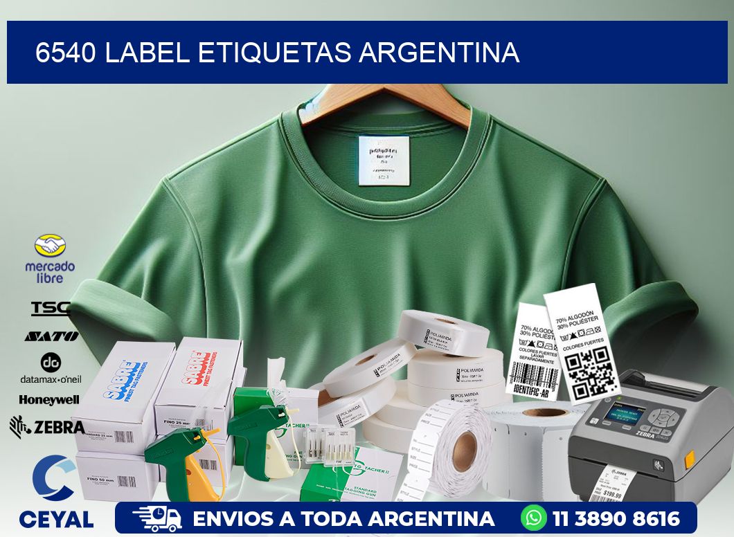 6540 LABEL ETIQUETAS ARGENTINA
