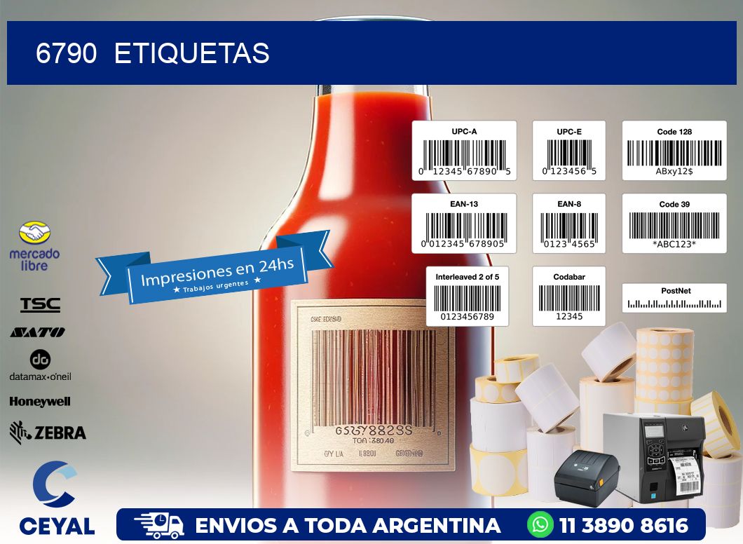 6790  ETIQUETAS
