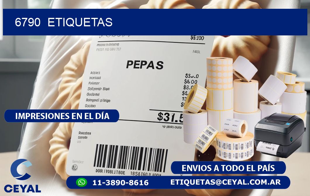 6790  ETIQUETAS