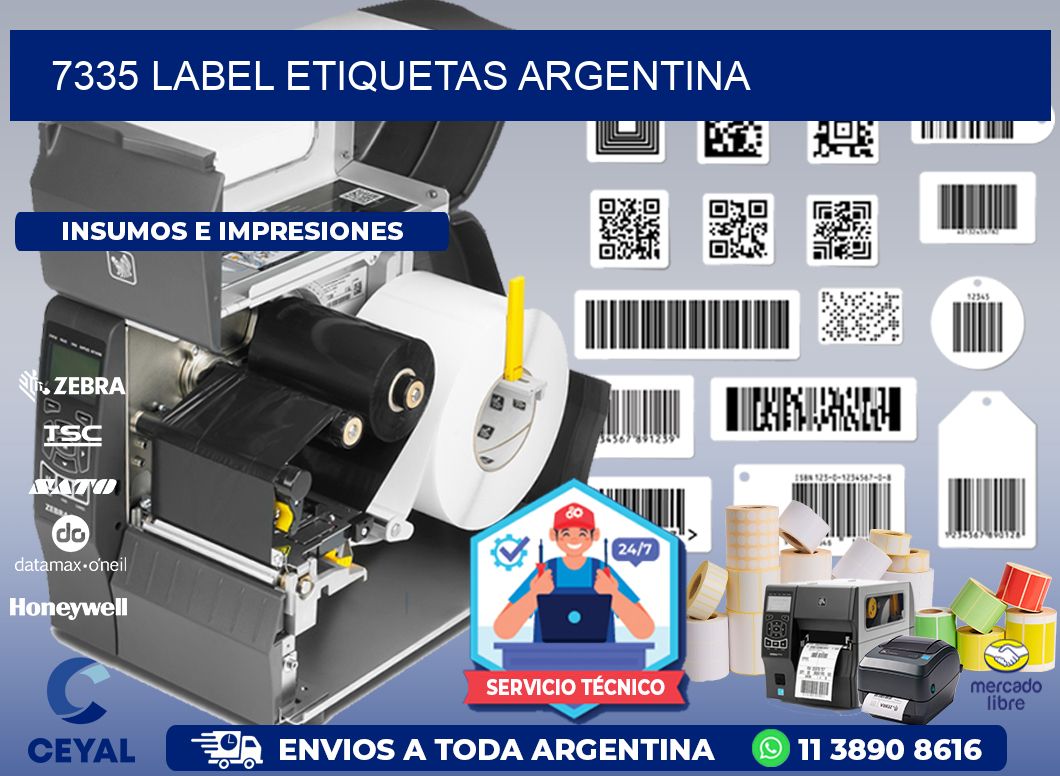 7335 LABEL ETIQUETAS ARGENTINA
