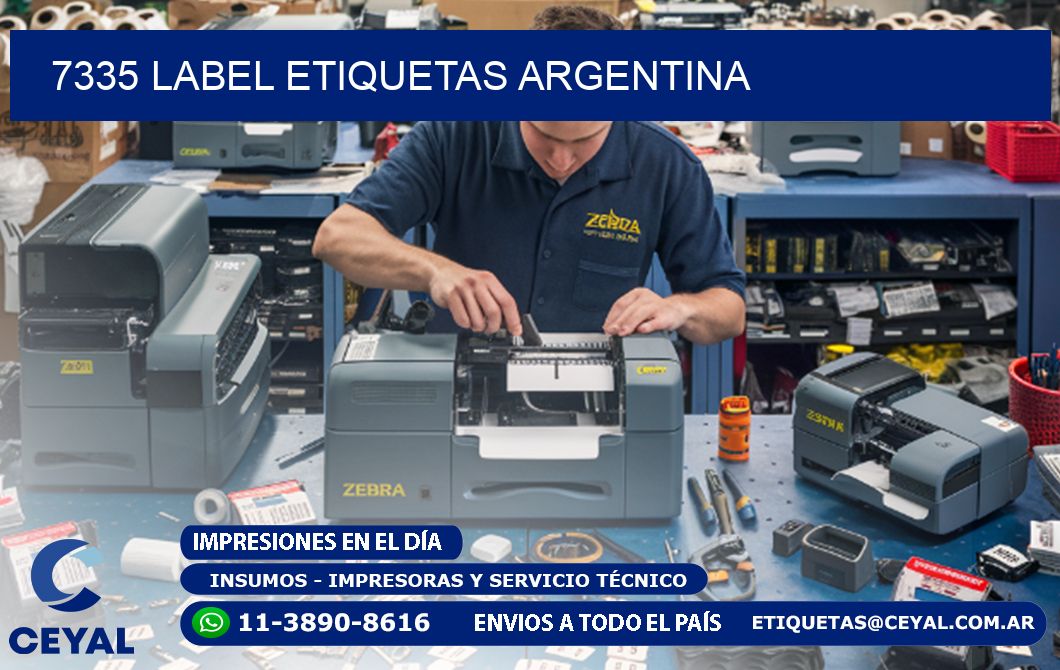 7335 LABEL ETIQUETAS ARGENTINA