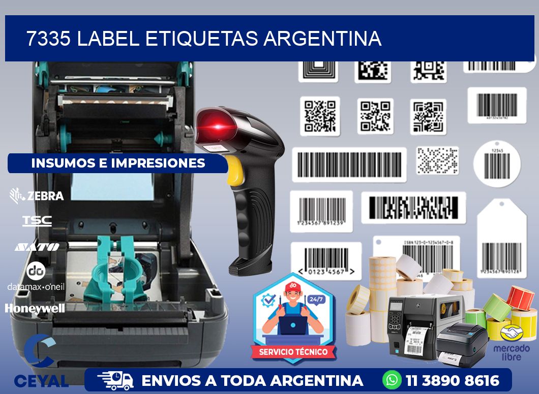 7335 LABEL ETIQUETAS ARGENTINA