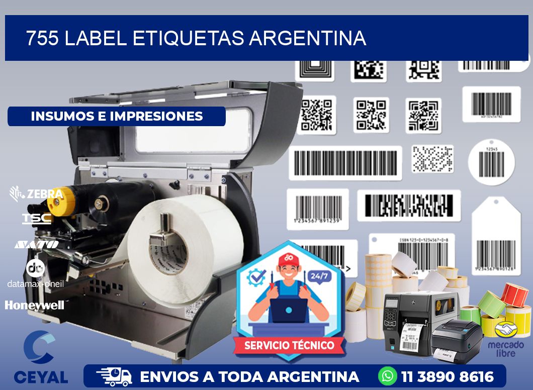 755 LABEL ETIQUETAS ARGENTINA