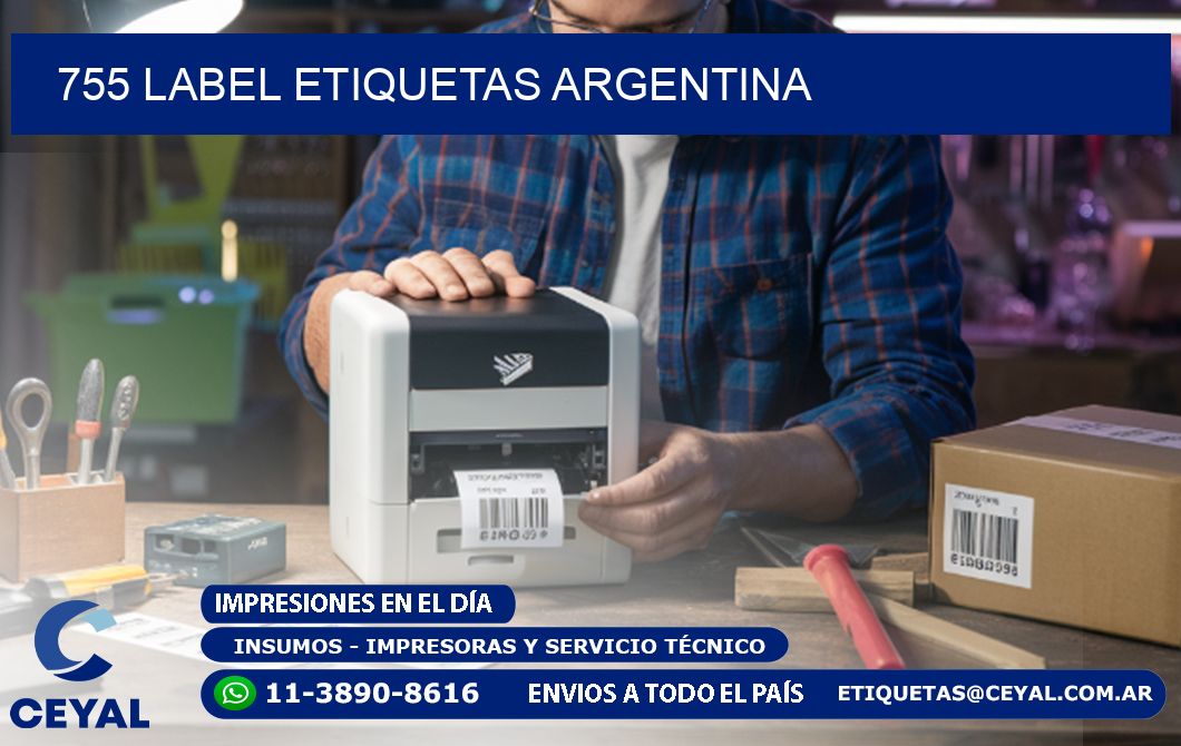 755 LABEL ETIQUETAS ARGENTINA