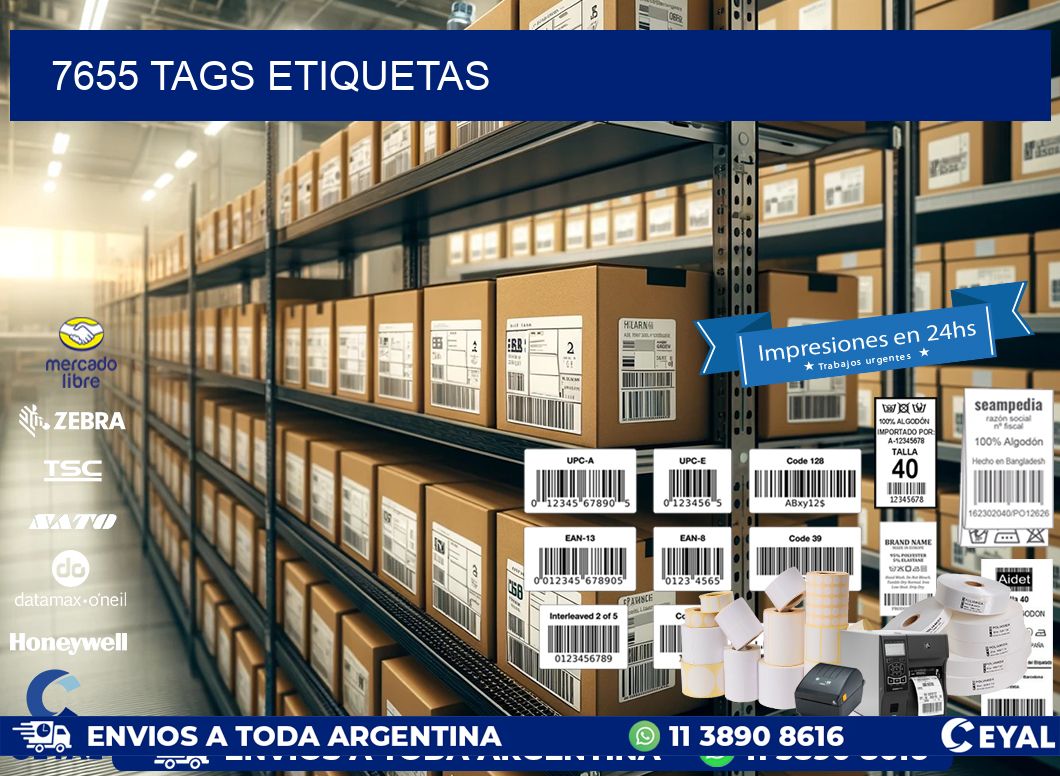 7655 TAGS ETIQUETAS