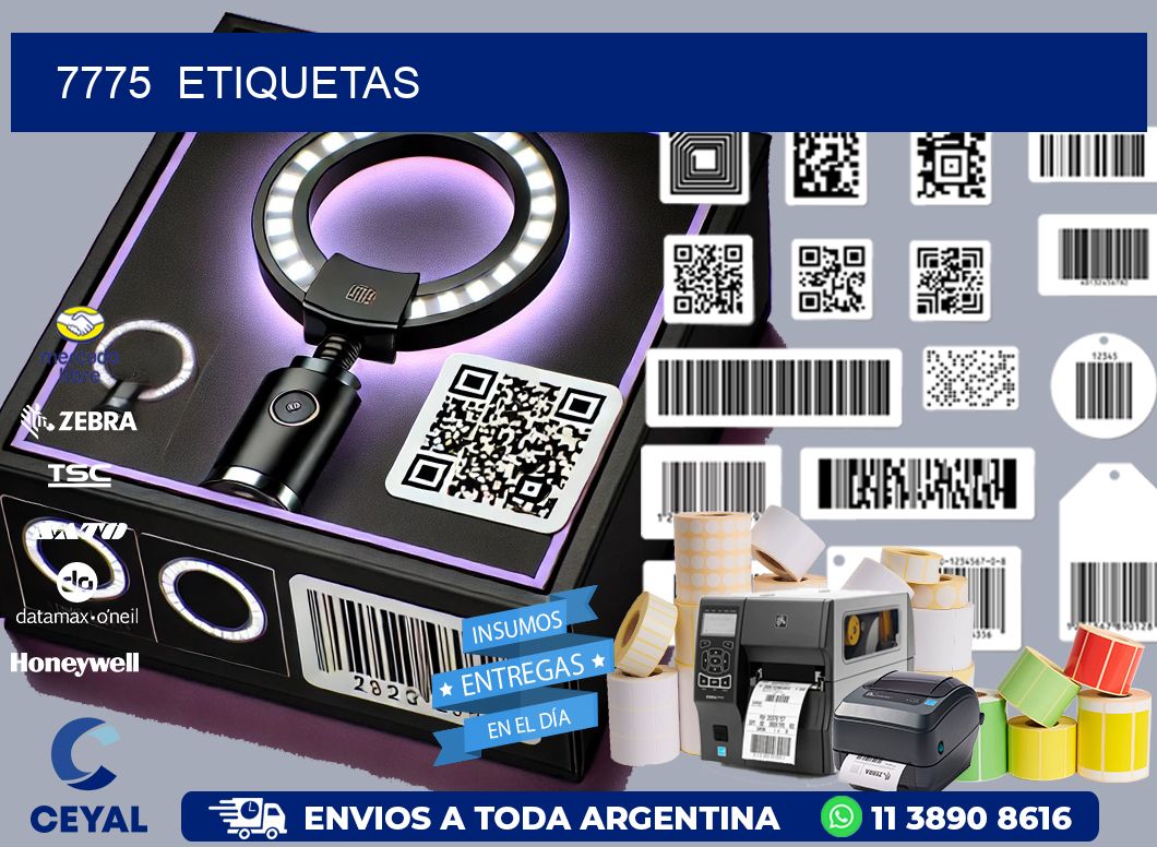 7775  ETIQUETAS