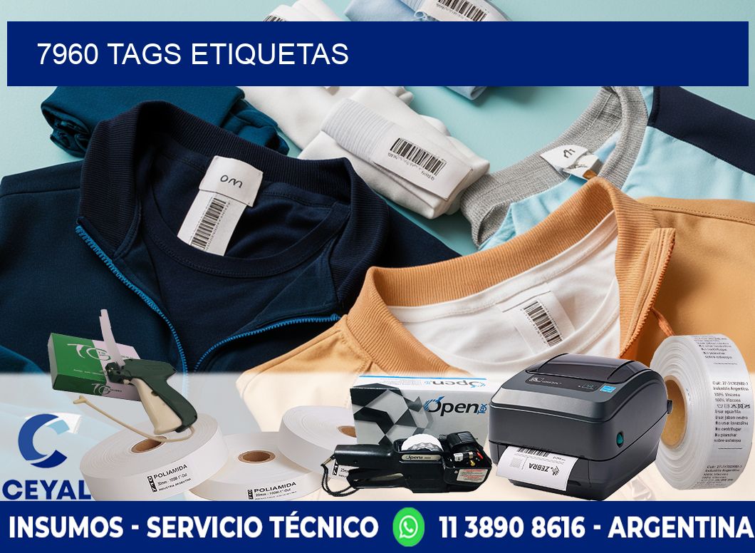 7960 TAGS ETIQUETAS