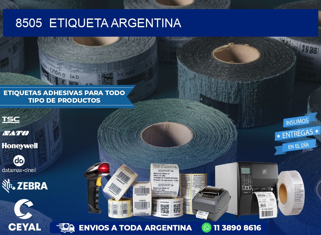 8505  ETIQUETA ARGENTINA