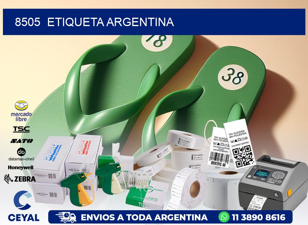8505  ETIQUETA ARGENTINA