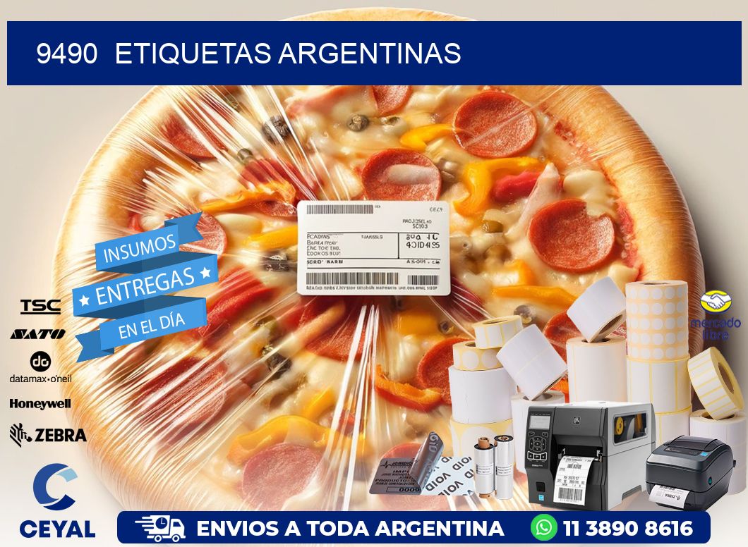 9490  ETIQUETAS ARGENTINAS