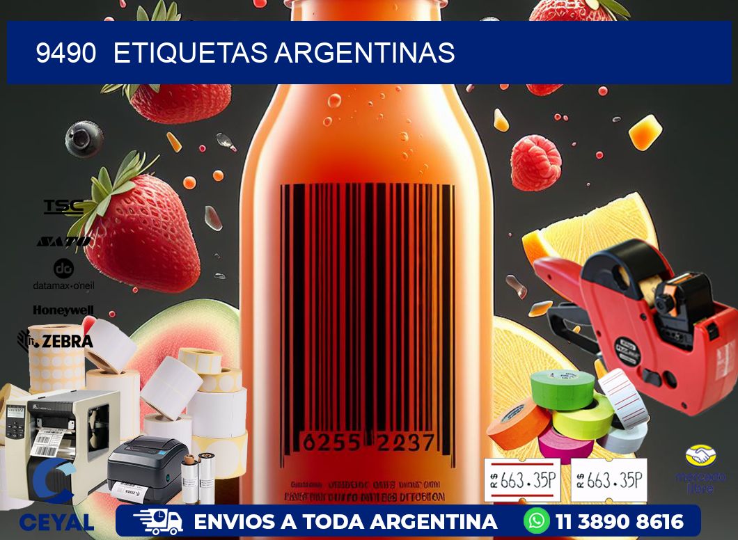 9490  ETIQUETAS ARGENTINAS