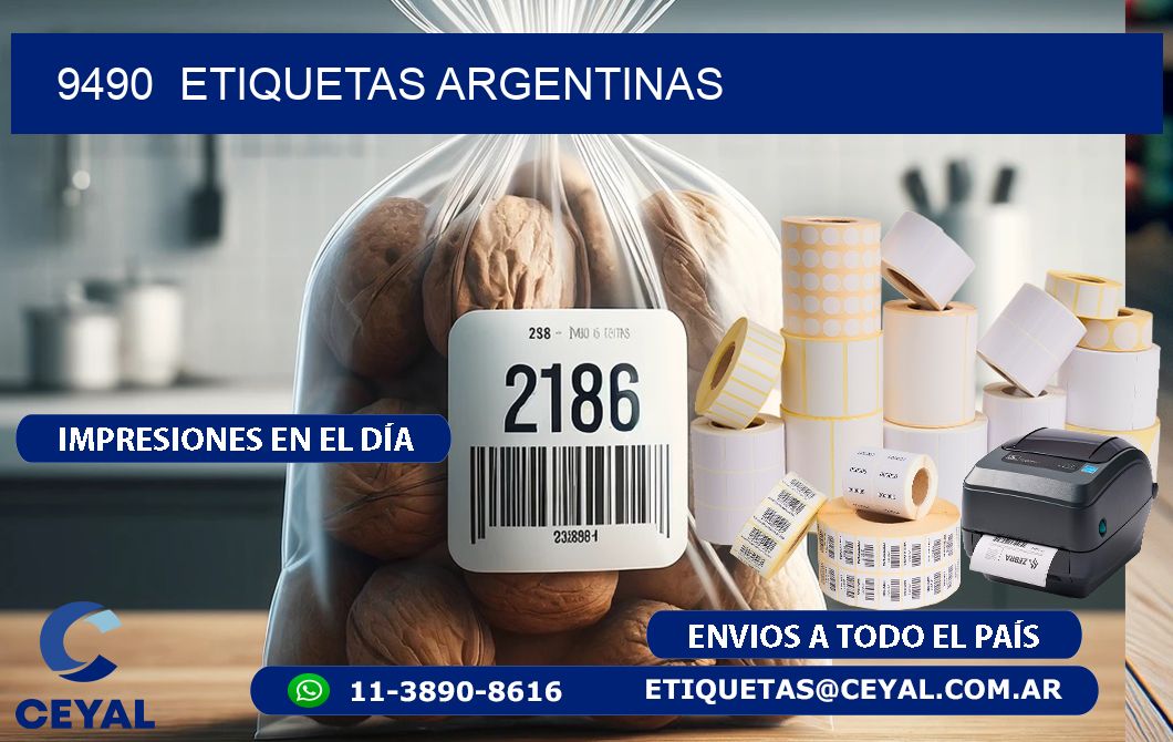 9490  ETIQUETAS ARGENTINAS