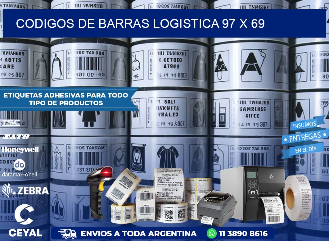 CODIGOS DE BARRAS LOGISTICA 97 x 69