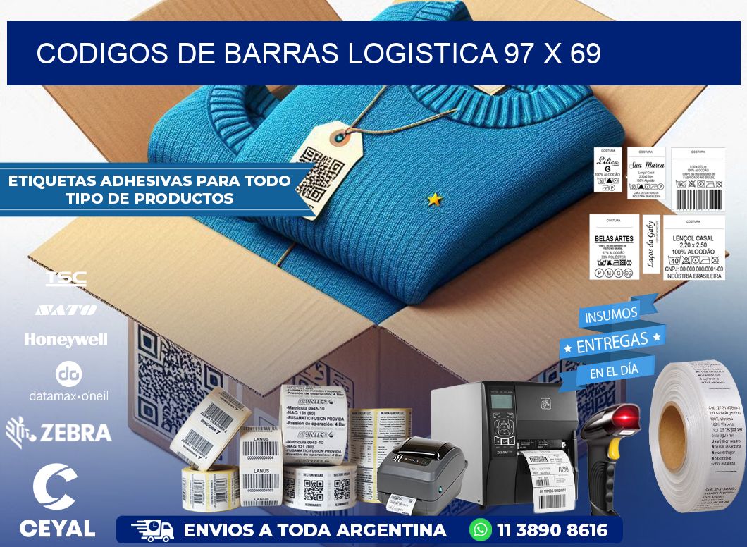 CODIGOS DE BARRAS LOGISTICA 97 x 69
