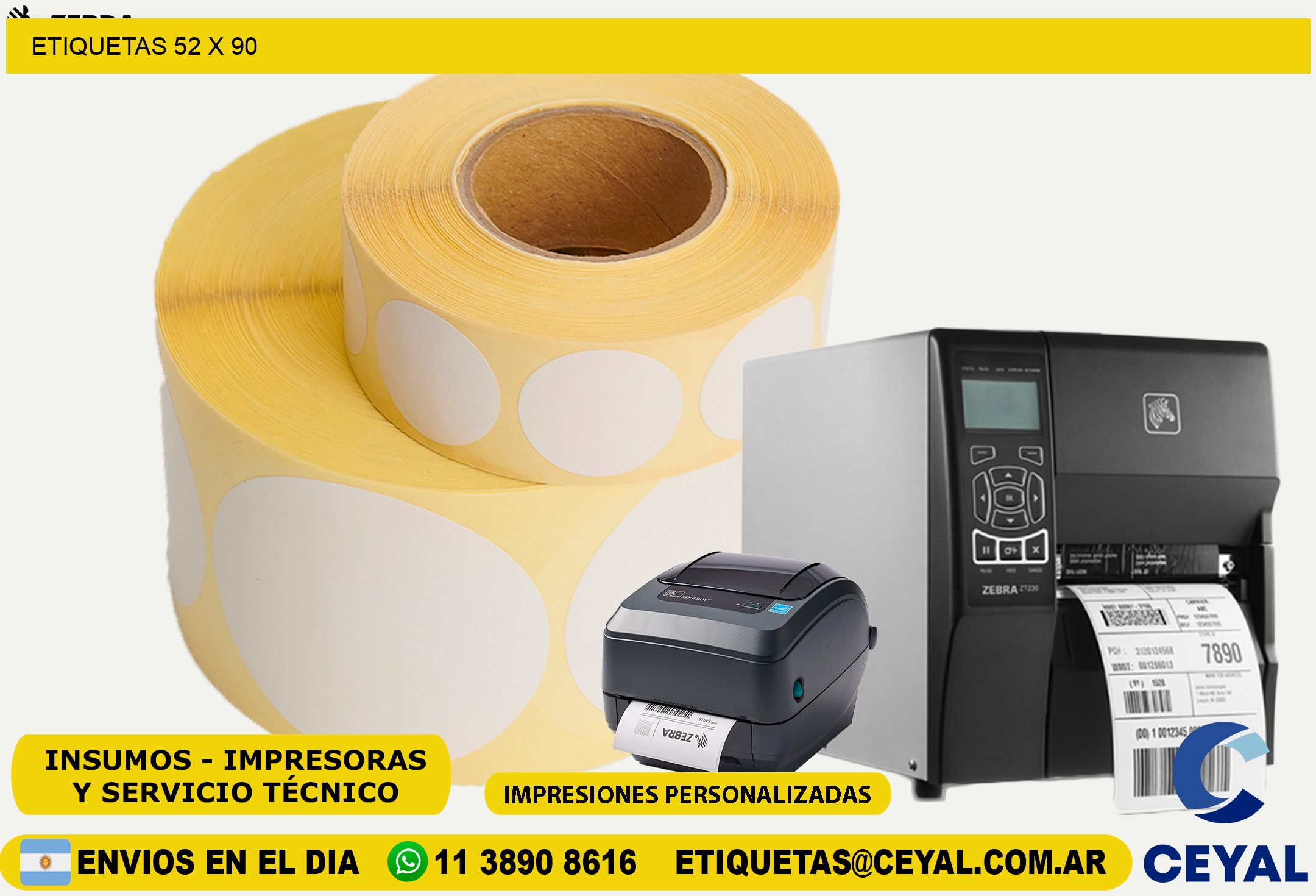 ETIQUETAS 52 x 90