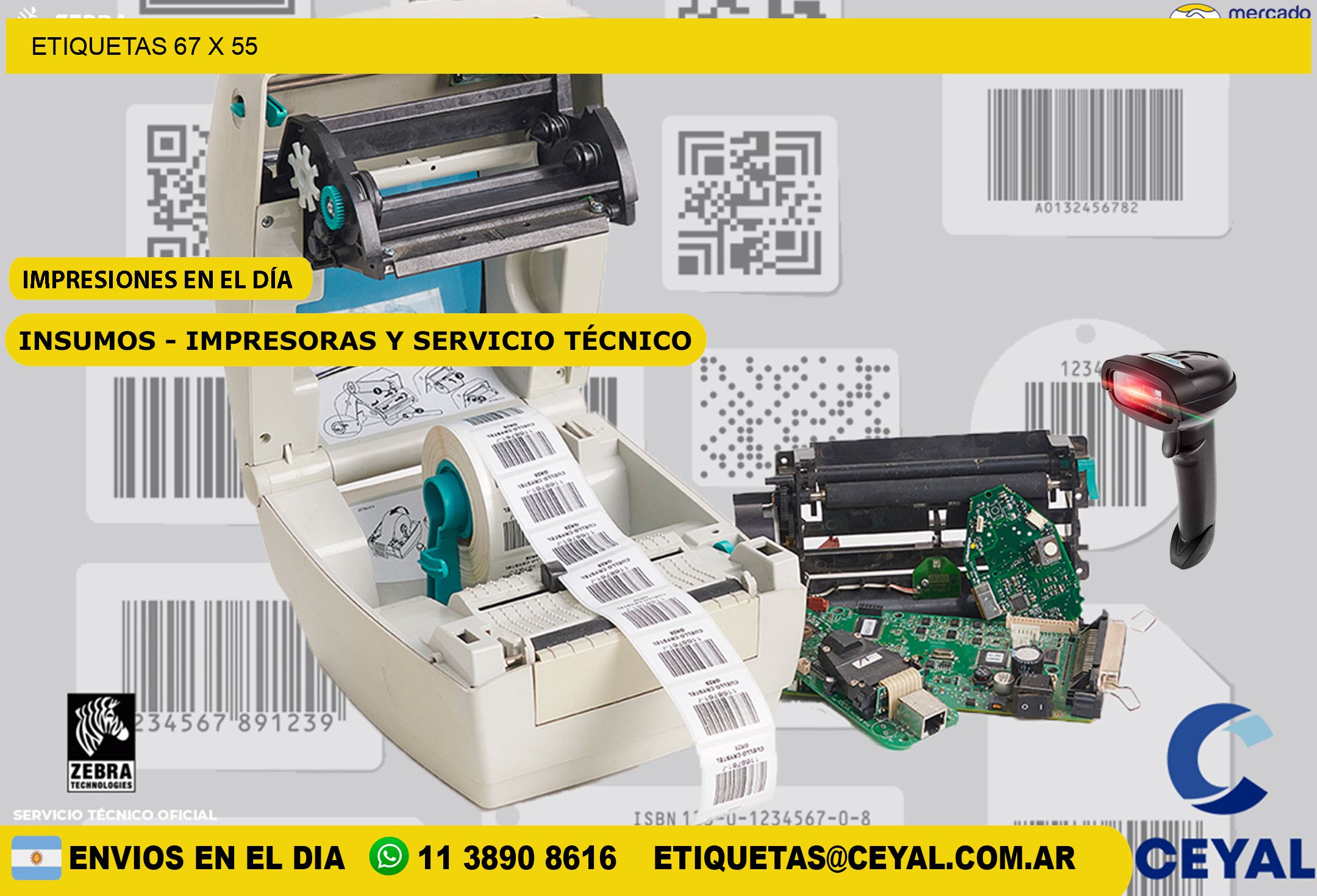 ETIQUETAS 67 x 55