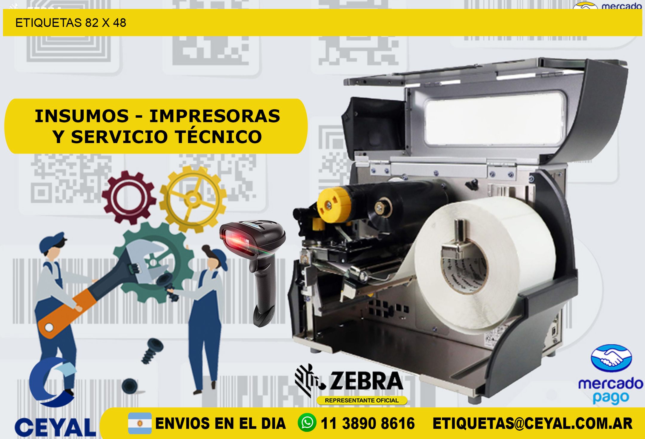 ETIQUETAS 82 x 48