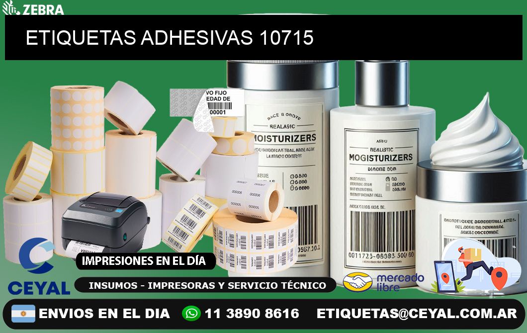 ETIQUETAS ADHESIVAS 10715