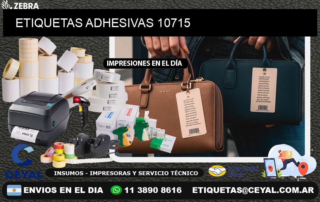 ETIQUETAS ADHESIVAS 10715