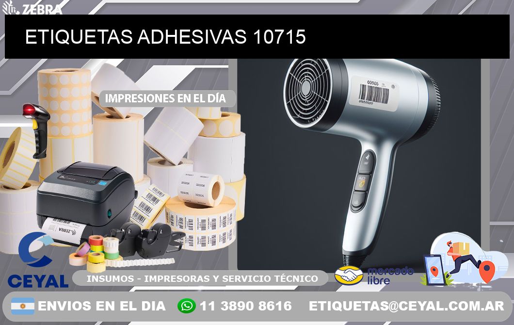 ETIQUETAS ADHESIVAS 10715