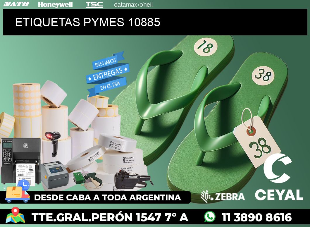 ETIQUETAS PYMES 10885