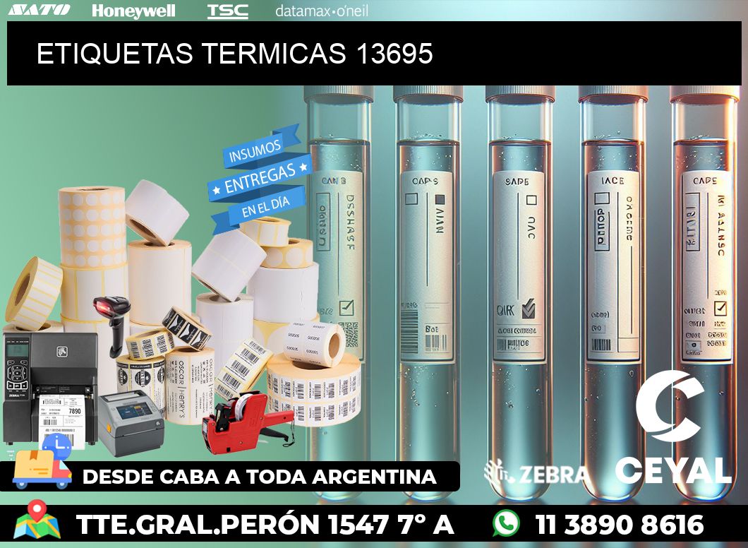 ETIQUETAS TERMICAS 13695