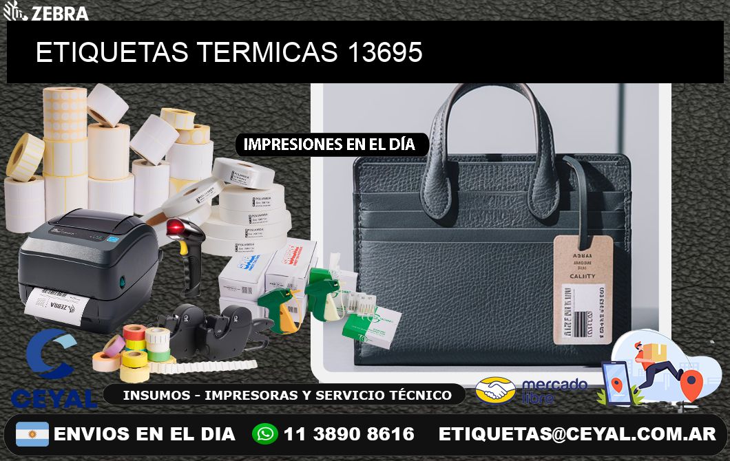 ETIQUETAS TERMICAS 13695