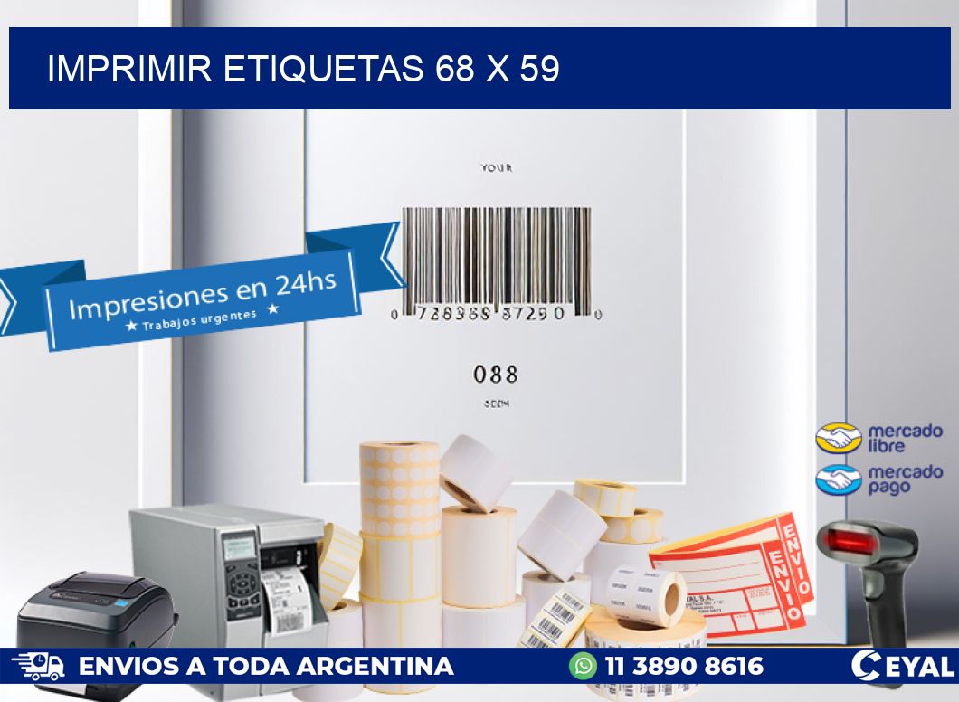 IMPRIMIR ETIQUETAS 68 x 59