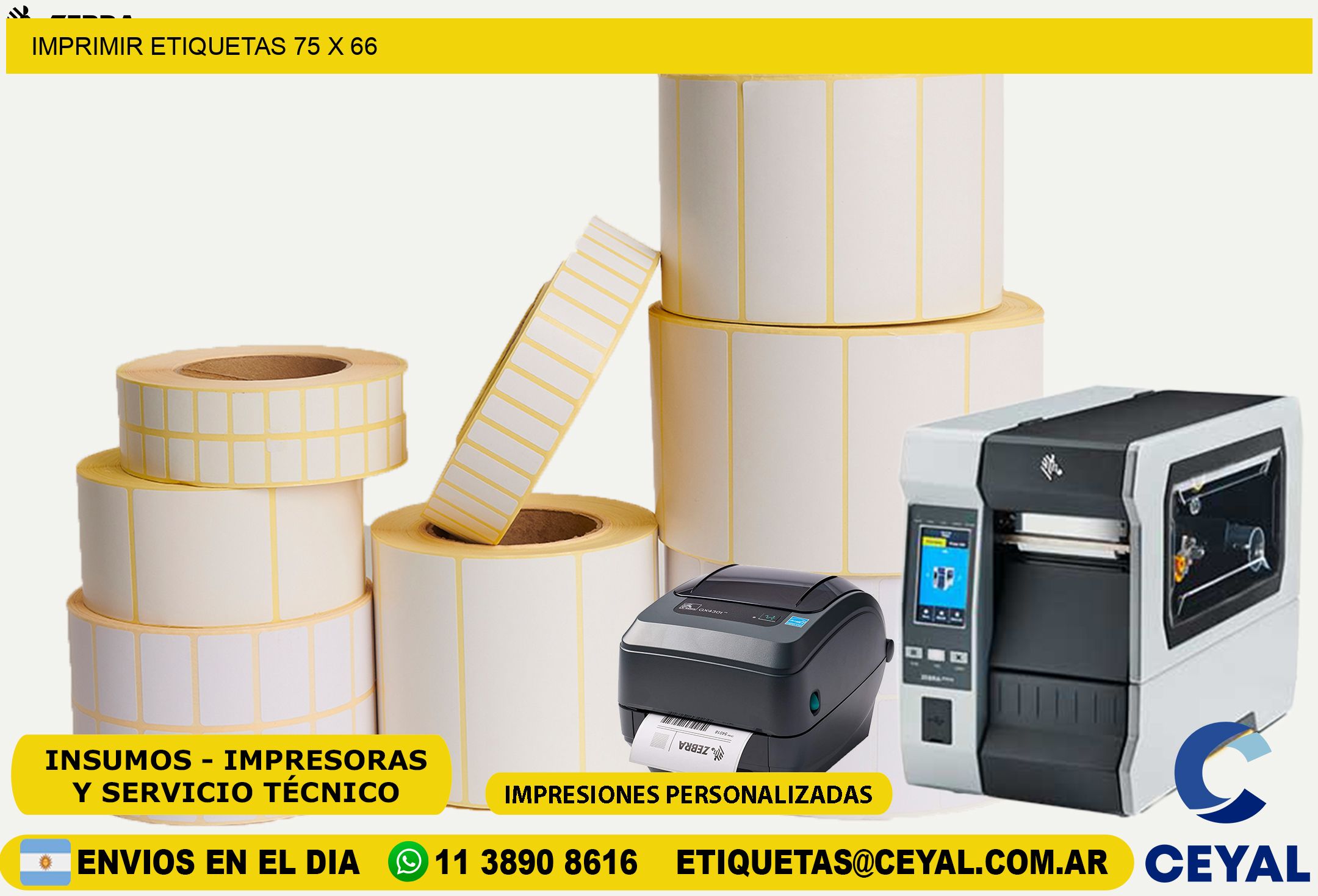 IMPRIMIR ETIQUETAS 75 x 66