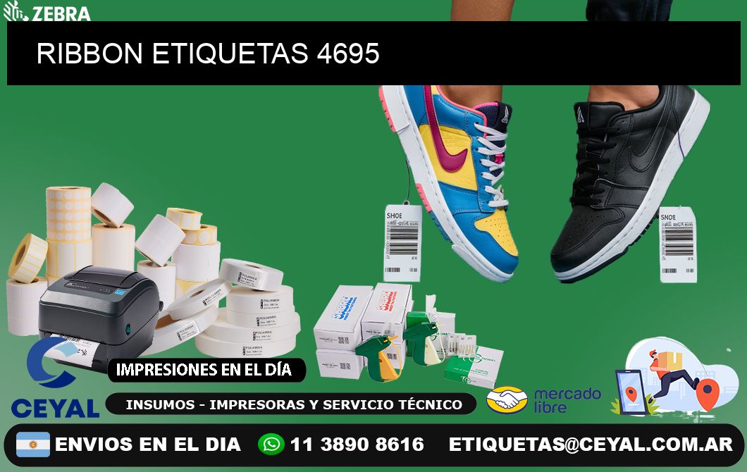 RIBBON ETIQUETAS 4695