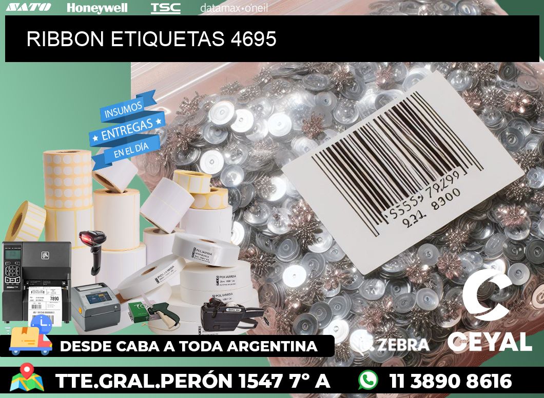 RIBBON ETIQUETAS 4695