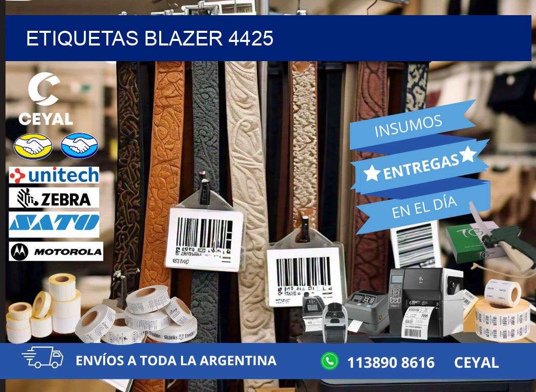 ETIQUETAS BLAZER 4425