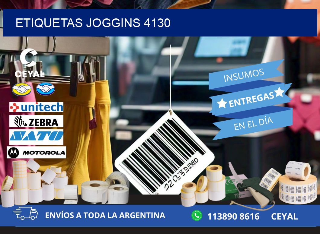 ETIQUETAS JOGGINS 4130