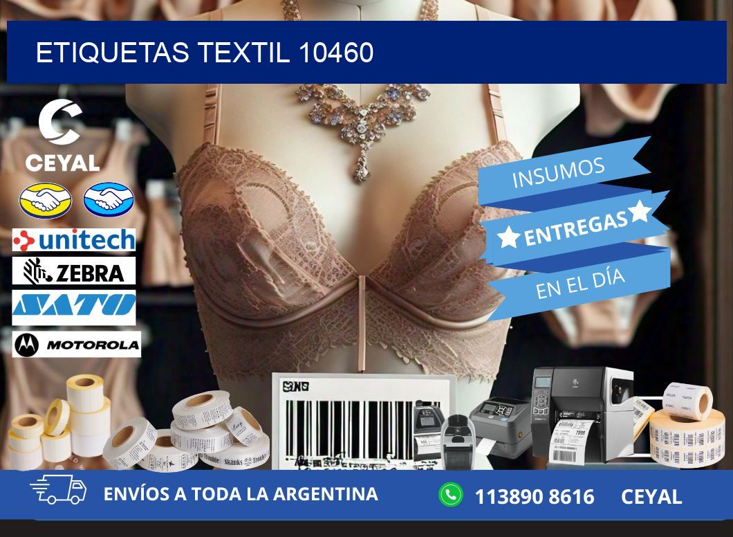 ETIQUETAS TEXTIL 10460