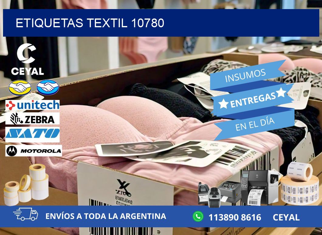 ETIQUETAS TEXTIL 10780